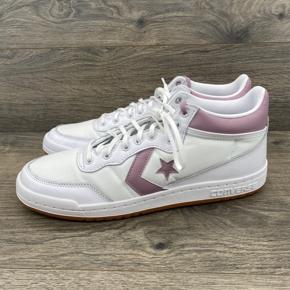 Converse Fastbreak Pro Mid Mens 9.5 Womens 11 White Canyon Dust A10584C